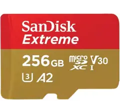 Sandisk Extreme MicroSD 256GB V30 Memory Card